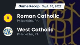 Recap: Roman Catholic  vs. West Catholic  2022