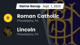 Recap: Roman Catholic  vs. Lincoln  2023