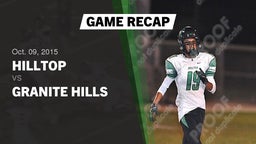 Recap: Hilltop  vs. Granite Hills  2015