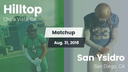 Matchup: Hilltop vs. San Ysidro  2018