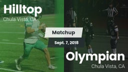 Matchup: Hilltop vs. Olympian  2018