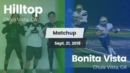Matchup: Hilltop vs. Bonita Vista  2018