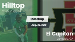 Matchup: Hilltop vs. El Capitan  2019