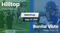 Matchup: Hilltop vs. Bonita Vista  2019