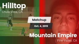 Matchup: Hilltop vs. Mountain Empire  2019