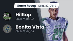 Recap: Hilltop  vs. Bonita Vista  2019