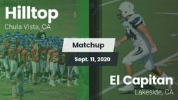 Matchup: Hilltop vs. El Capitan  2020