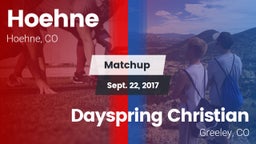 Matchup: Hoehne vs. Dayspring Christian  2017