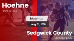 Matchup: Hoehne vs. Sedgwick County  2018