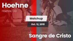 Matchup: Hoehne vs. Sangre de Cristo 2018