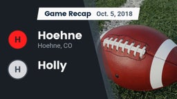 Recap: Hoehne  vs. Holly 2018