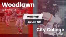 Matchup: Woodlawn vs. City College  2017