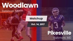 Matchup: Woodlawn vs. Pikesville  2017