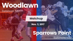 Matchup: Woodlawn vs. Sparrows Point  2017