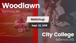 Matchup: Woodlawn vs. City College  2018