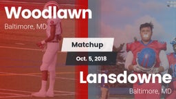 Matchup: Woodlawn vs. Lansdowne  2018