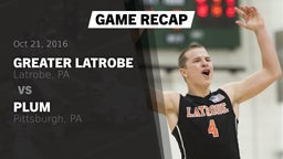 Recap: Greater Latrobe  vs. Plum  2016