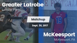 Matchup: Greater Latrobe vs. McKeesport  2017