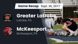 Recap: Greater Latrobe  vs. McKeesport  2017