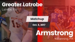 Matchup: Greater Latrobe vs. Armstrong  2017