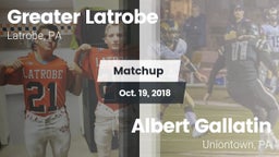 Matchup: Greater Latrobe vs. Albert Gallatin 2018