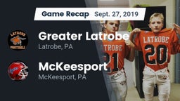 Recap: Greater Latrobe  vs. McKeesport  2019