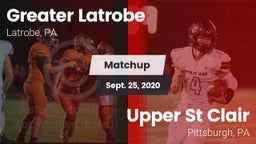 Matchup: Greater Latrobe vs. Upper St Clair 2020