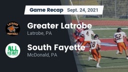 Recap: Greater Latrobe  vs. South Fayette  2021