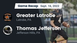 Recap: Greater Latrobe  vs. Thomas Jefferson  2022