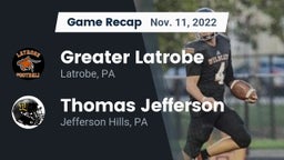 Recap: Greater Latrobe  vs. Thomas Jefferson  2022