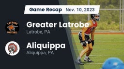 Recap: Greater Latrobe  vs. Aliquippa  2023