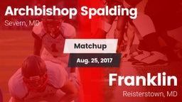 Matchup: Archbishop Spalding vs. Franklin  2017