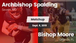 Matchup: Archbishop Spalding vs. Bishop Moore  2019