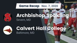 Recap: Archbishop Spalding  vs. Calvert Hall College  2020