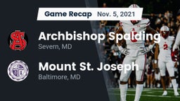 Recap: Archbishop Spalding  vs. Mount St. Joseph  2021