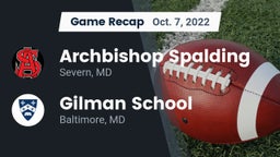 Recap: Archbishop Spalding  vs. Gilman School 2022