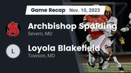 Recap: Archbishop Spalding  vs. Loyola Blakefield  2023