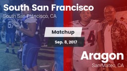 Matchup: South San Francisco vs. Aragon  2017