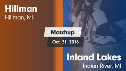 Matchup: Hillman vs. Inland Lakes  2016