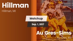Matchup: Hillman vs. Au Gres-Sims  2017