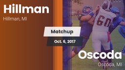 Matchup: Hillman vs. Oscoda  2017