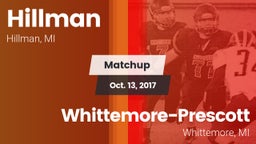 Matchup: Hillman vs. Whittemore-Prescott  2017