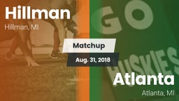 Matchup: Hillman vs. Atlanta  2018