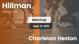 Matchup: Hillman vs. Charleton Heston 2018