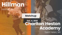 Matchup: Hillman vs. Charlton Heston Academy 2019