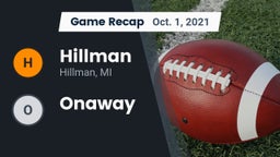 Recap: Hillman  vs. Onaway 2021