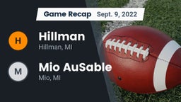 Recap: Hillman  vs. Mio AuSable  2022