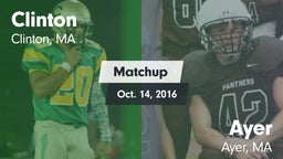 Matchup: Clinton vs. Ayer  2016