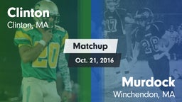 Matchup: Clinton vs. Murdock  2016