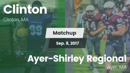 Matchup: Clinton vs. Ayer-Shirley Regional  2017